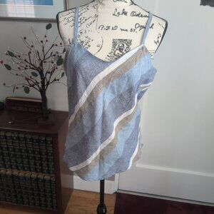 Sartoria Saracena Linen Camisole Top NWOT Sz M